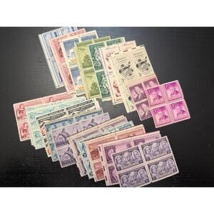 Vintage Unused Stamps, bundle